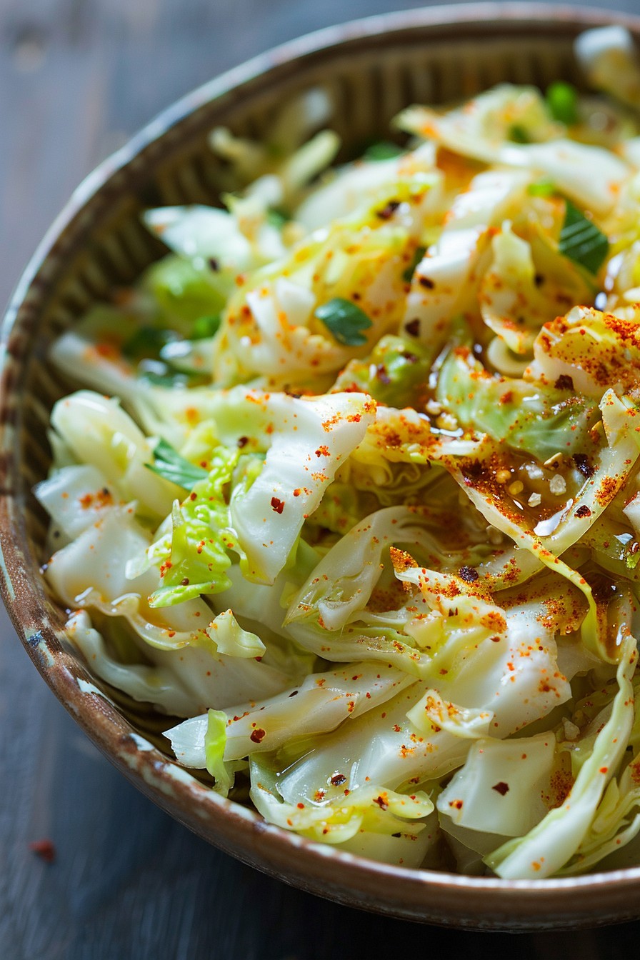 Hot Cabbage Salad Recipe