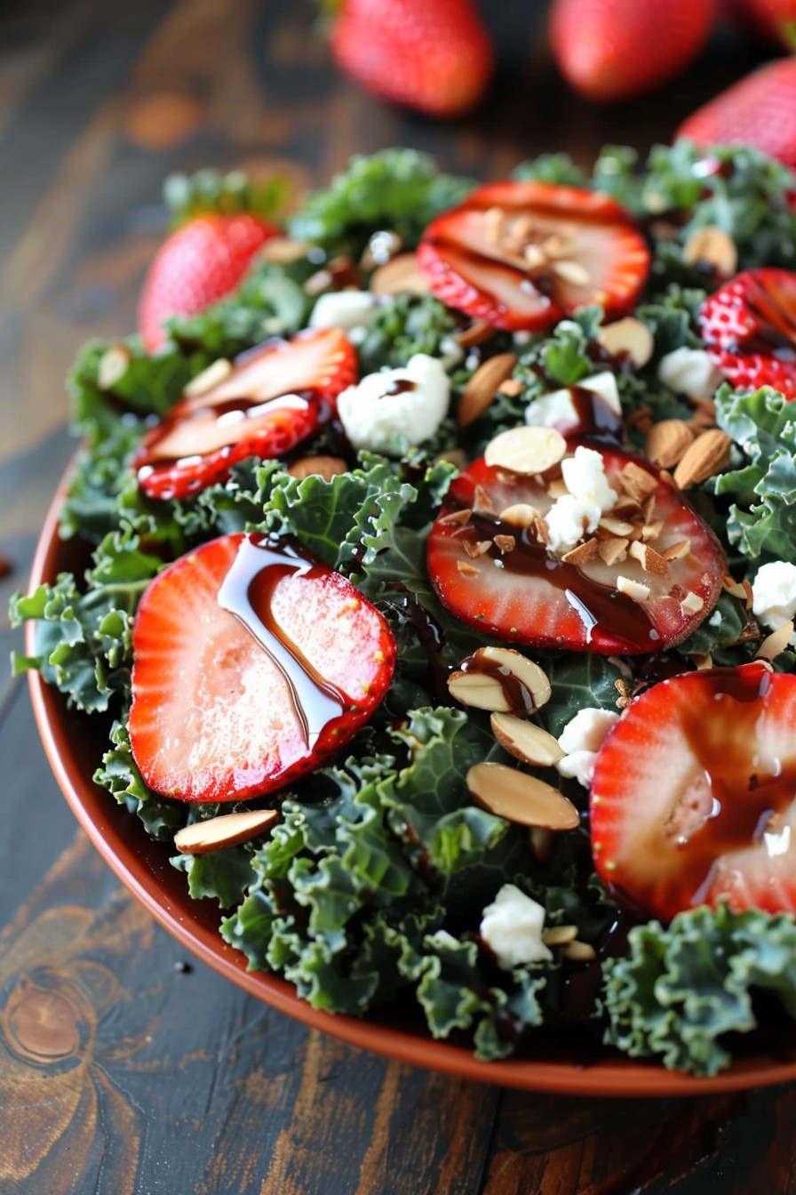 Kale And Strawberry Salad Recipe
