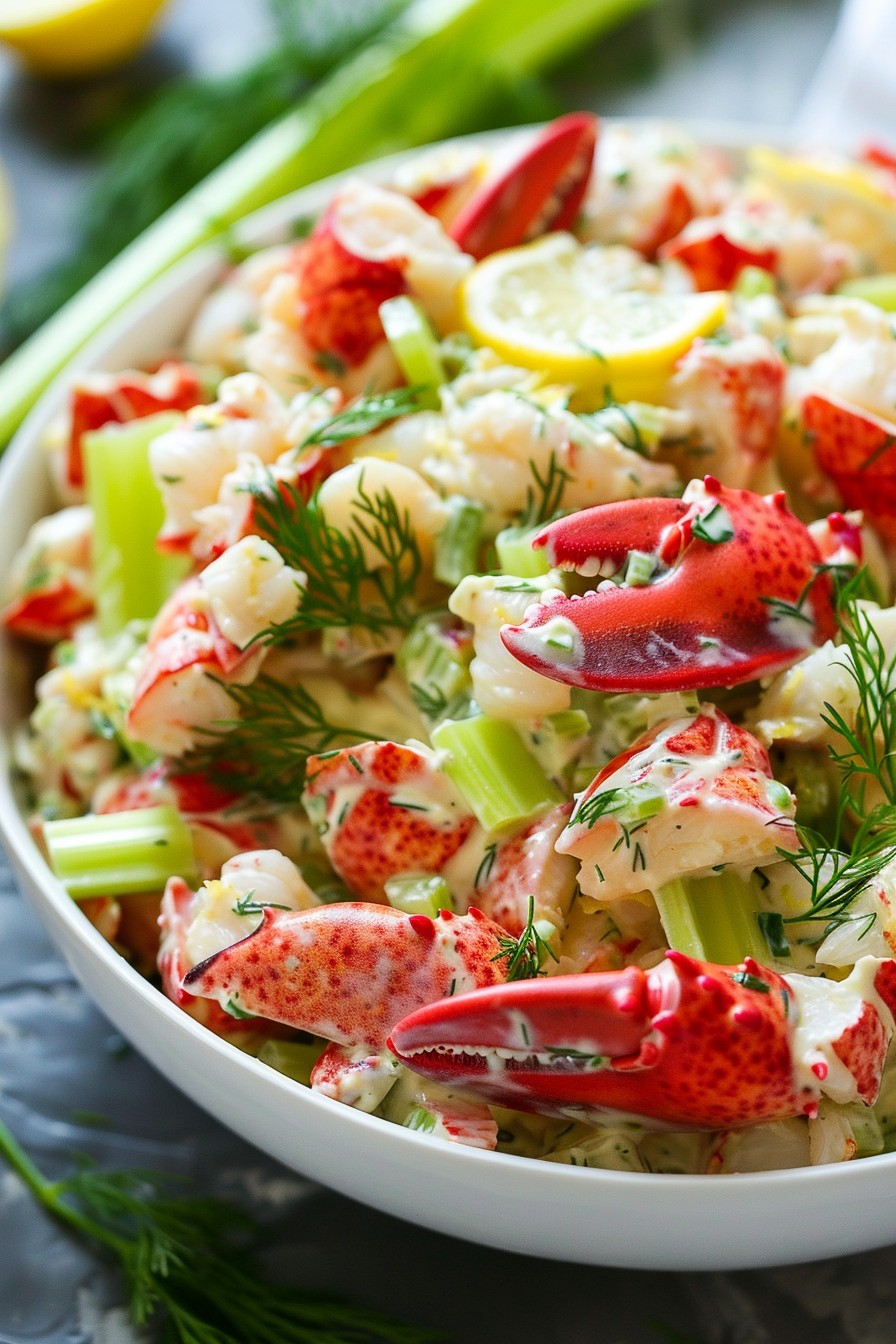 Lobster Salad Recipe Without Mayonnaise: A Light & Zesty Delight