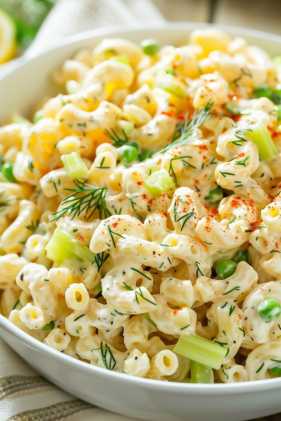 Macaroni Salad Recipe With Dill