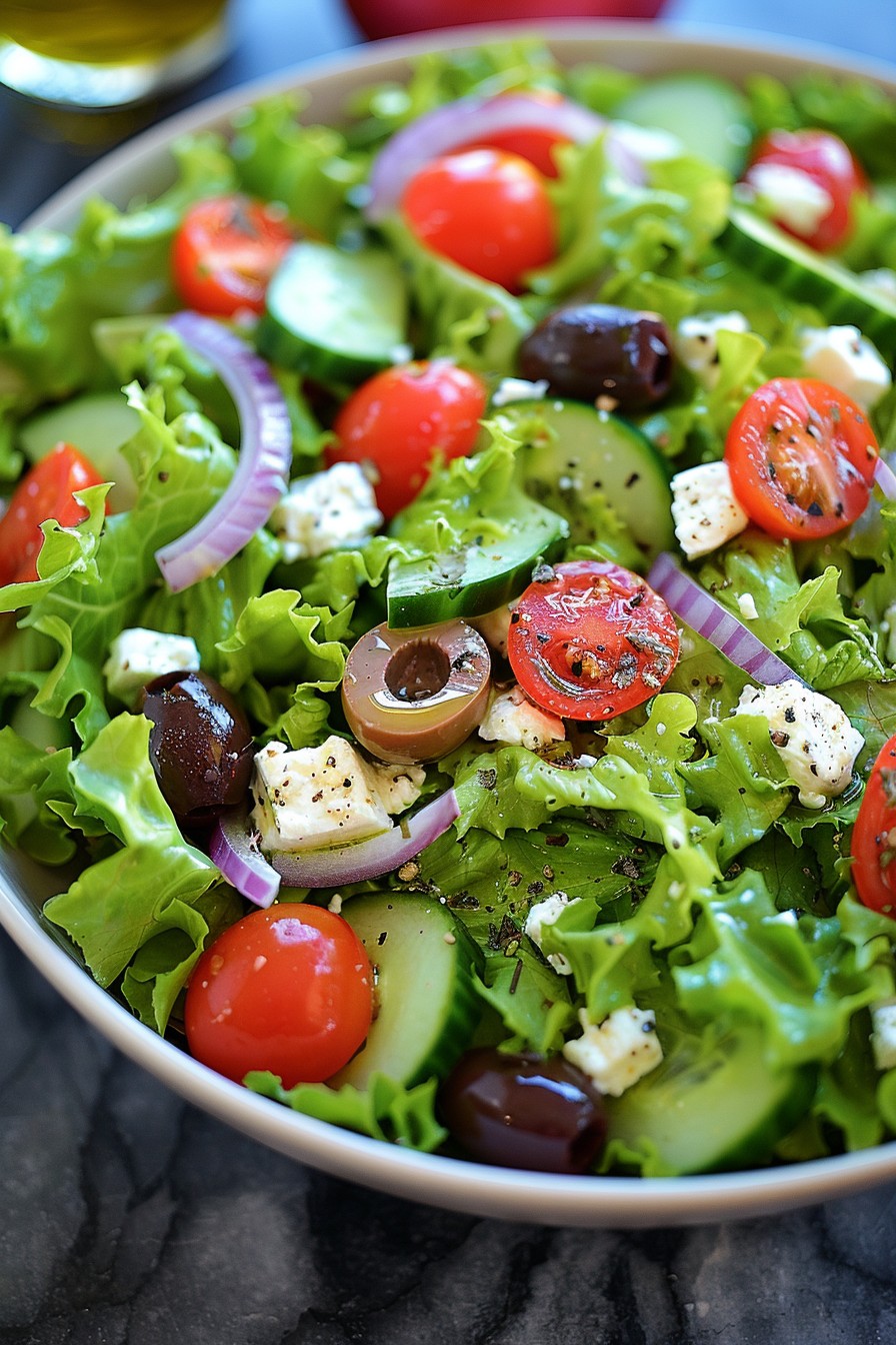 Mediterranean Salad Recipe: A Fresh Twist on a Classic