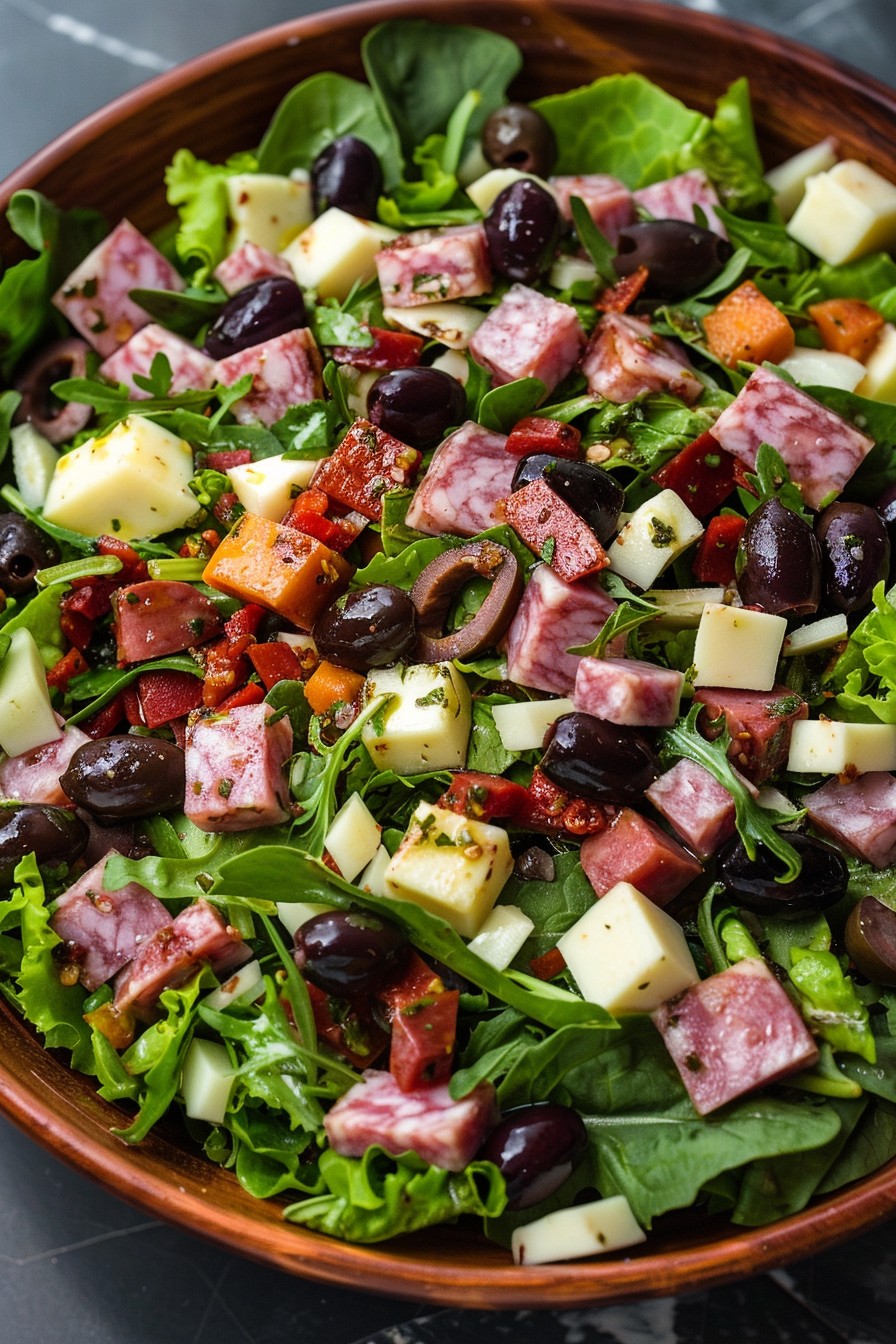 Muffaletta Salad Recipe: A Flavor Fiesta in Every Bite