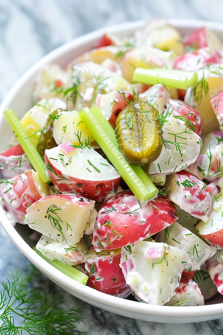 No Onion Potato Salad Recipe