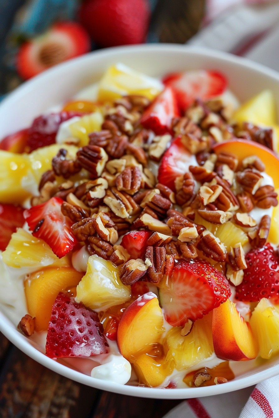 Old Fashioned Frozen Fruit Salad Recipe