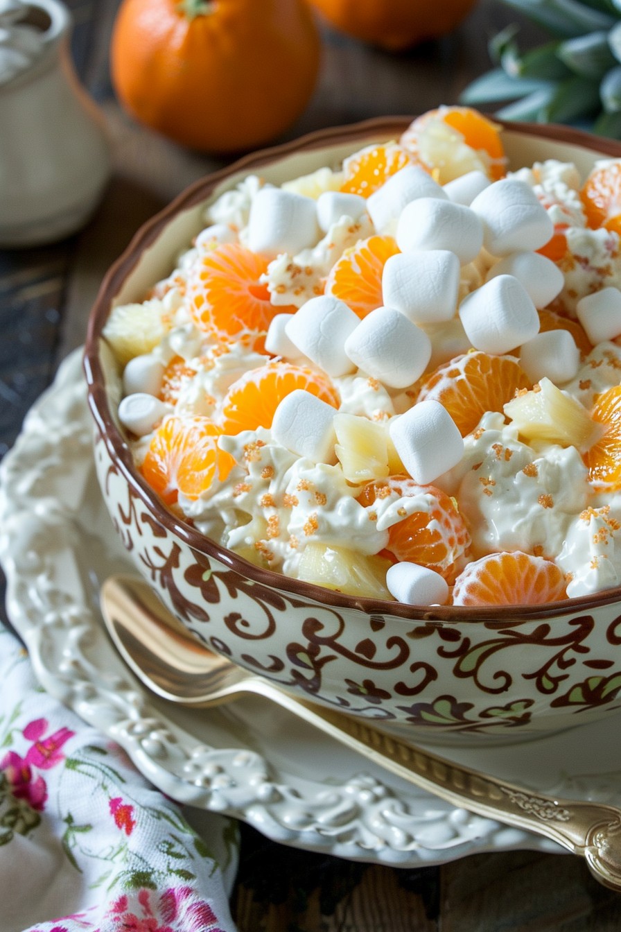 Old Fashioned Orange Fluff Salad Recipe: A Nostalgic Delight