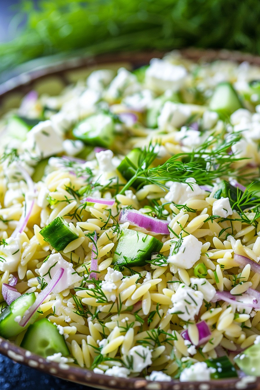 Orzo Salad Recipe With Feta