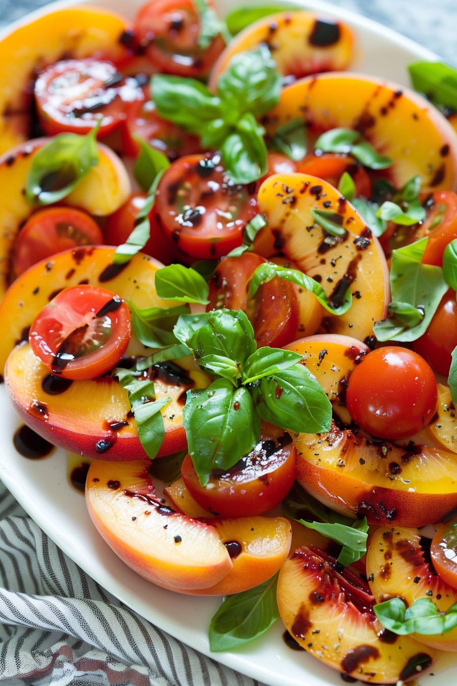 Peach And Tomato Salad Recipe