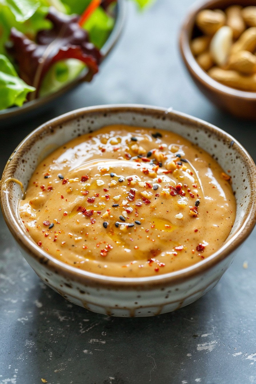 Creamy Peanut Salad Dressing Recipe: A Nutty Twist to Your Greens