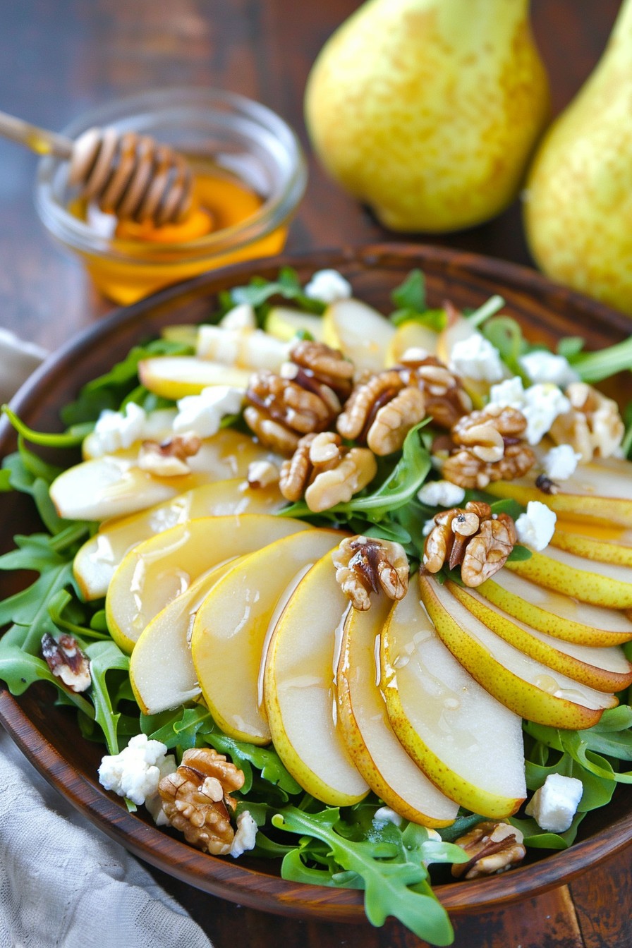 Pear Arugula Salad Recipe