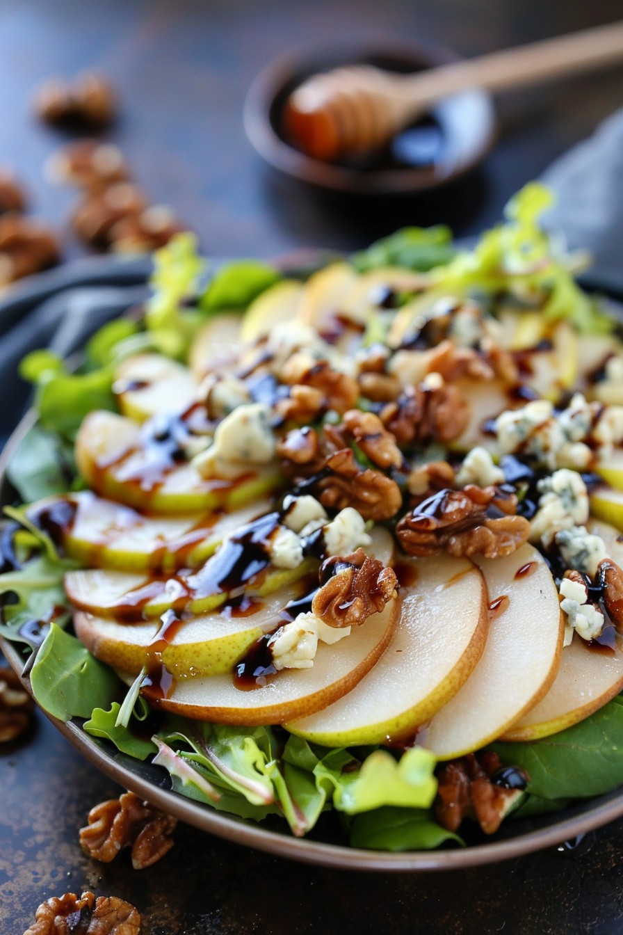 Pear Gorgonzola Salad Recipe: A Sweet and Savory Delight