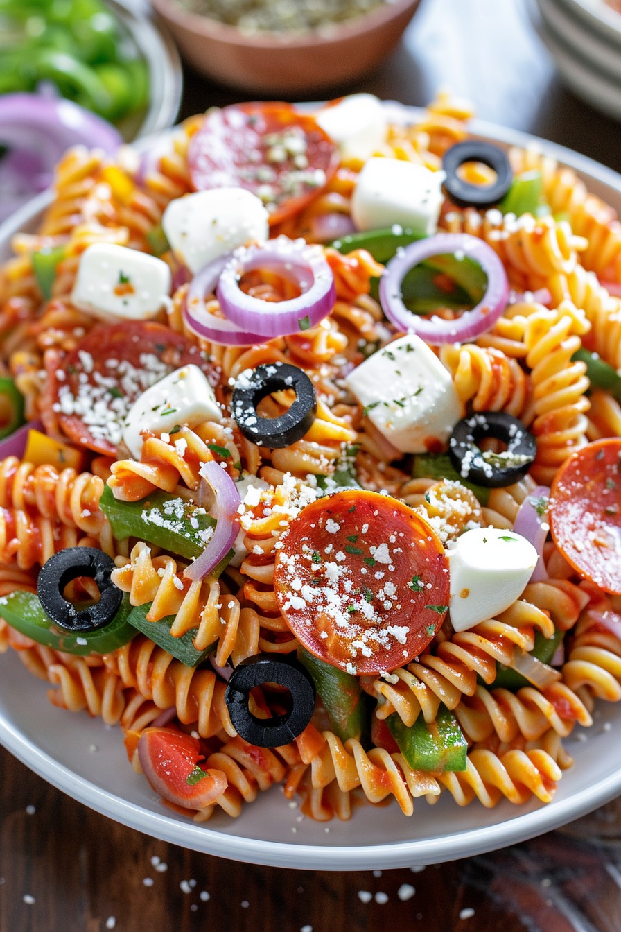 Pizza Pasta Salad Recipe: A Fun Twist on Two Classics