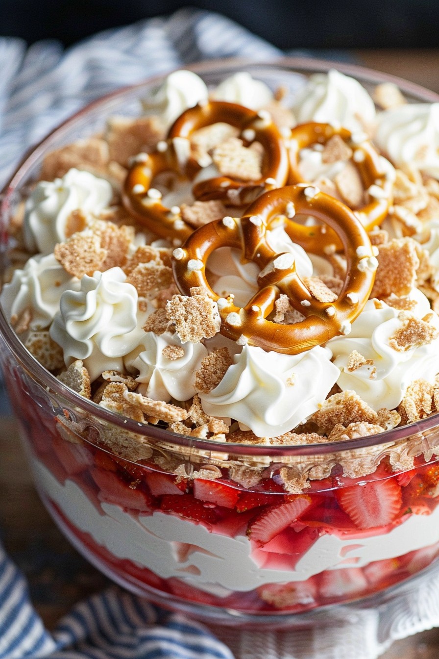 Pretzel Jello Salad Recipe