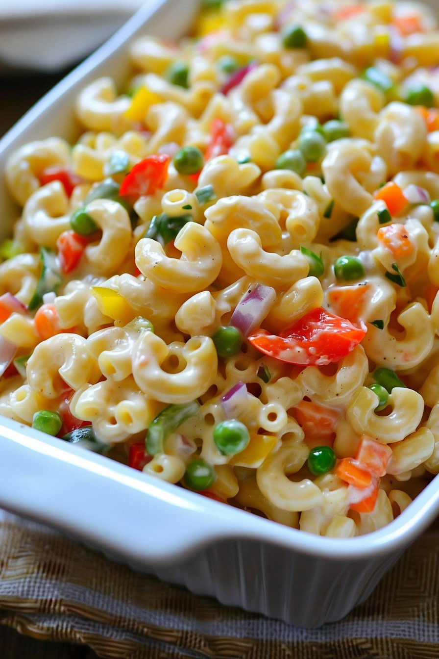 Puerto Rican Macaroni Salad Recipe