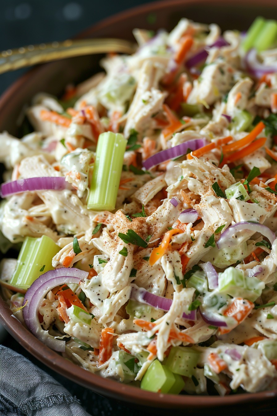 Pulled Chicken Salad Recipe