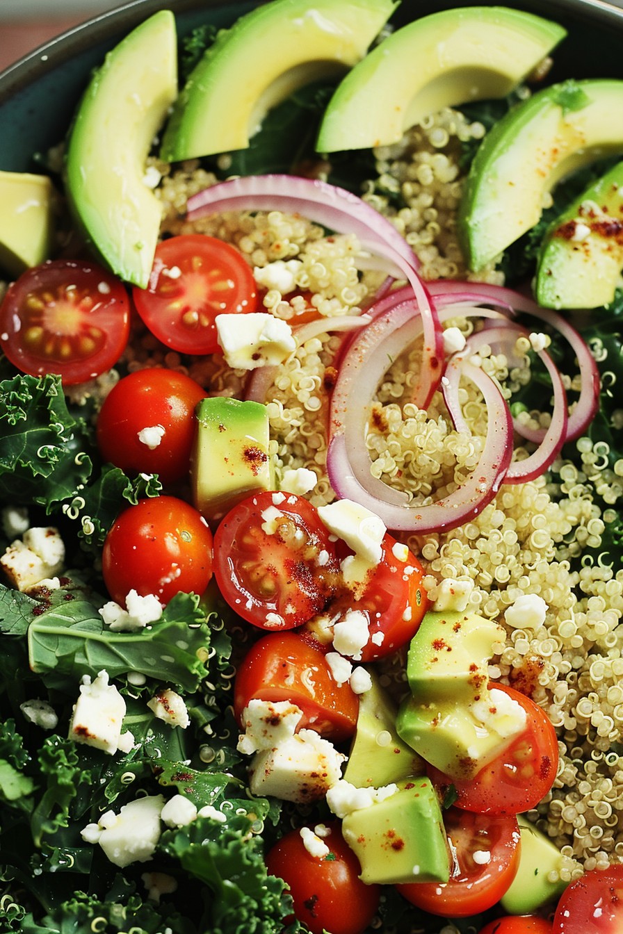 Quinoa Kale Salad Recipe