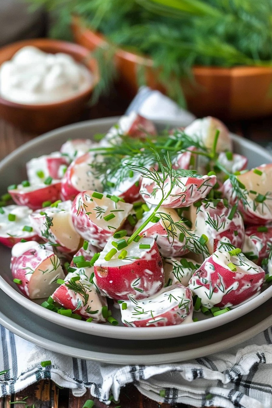 Ranch Dressing Potato Salad Recipe