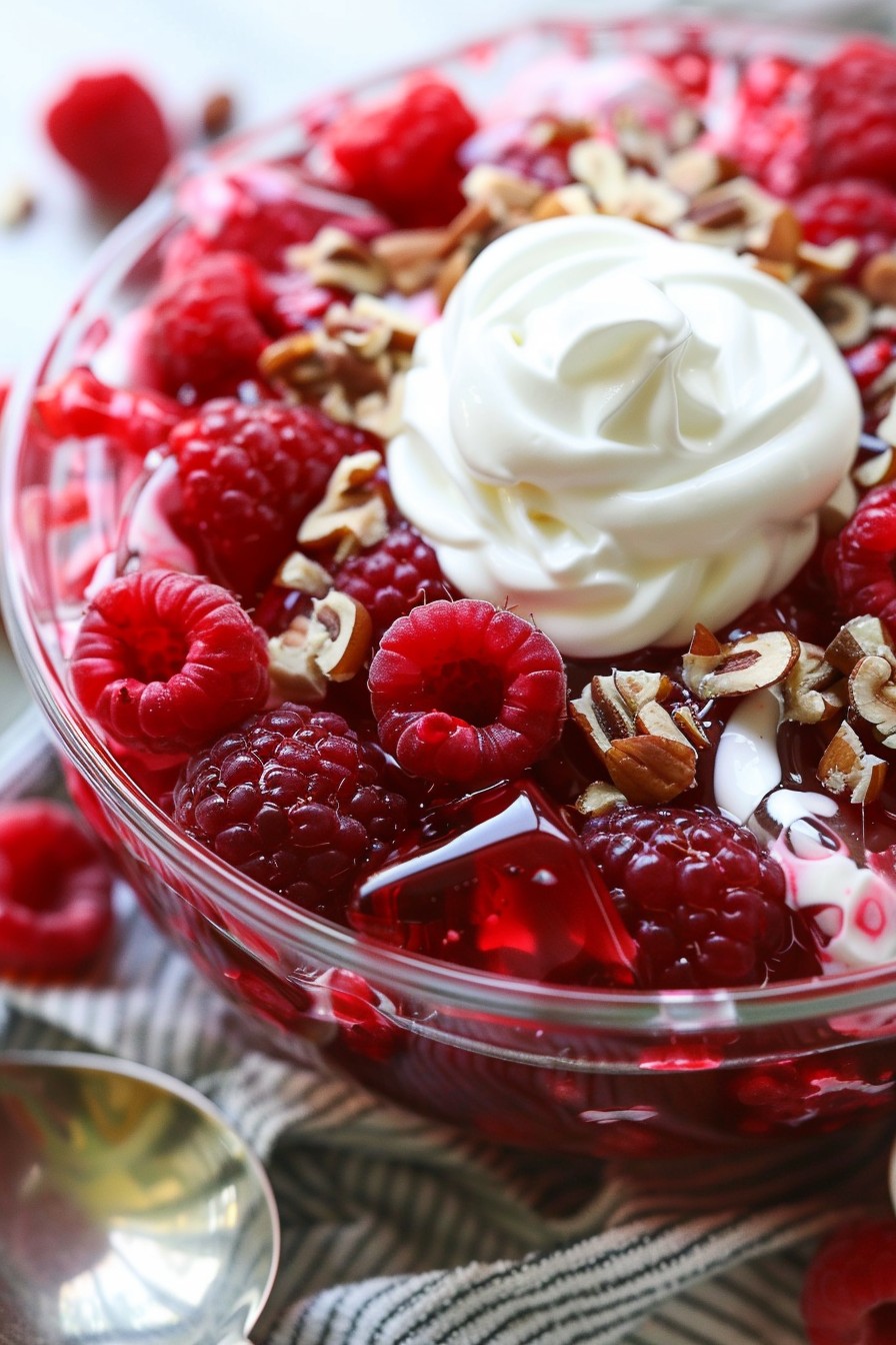 Raspberry Jello Salad Recipe: A Vibrant and Tasty Delight