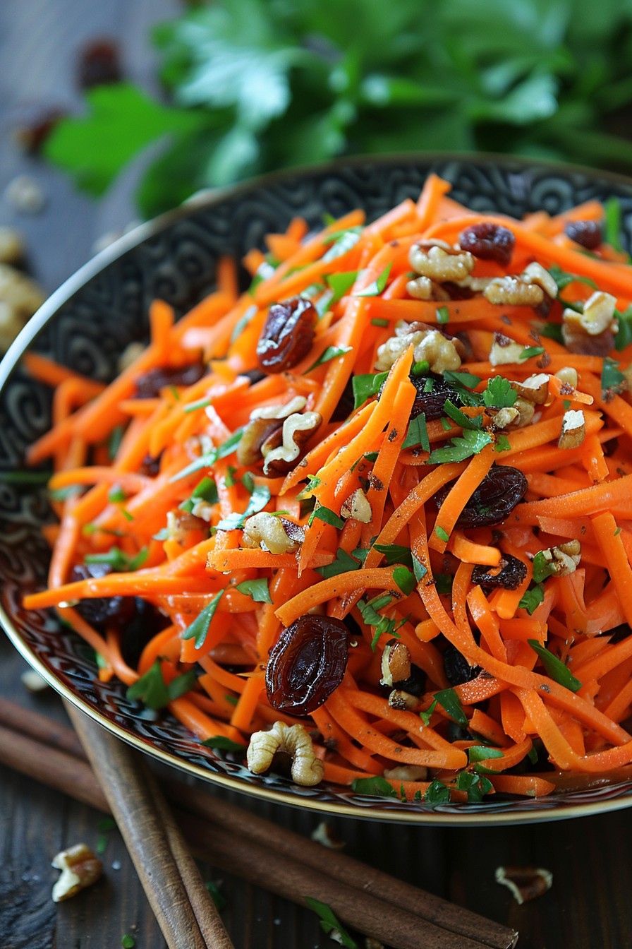 Raw Carrot Salad Recipe