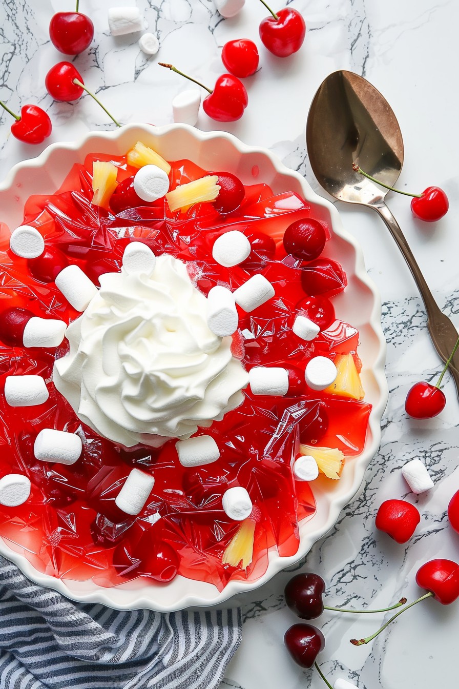 Cherry Jello Salad: A Sweet and Vibrant Delight