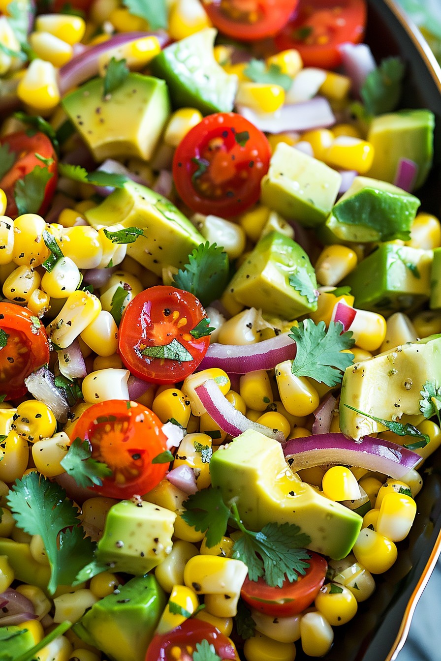 Fresh Corn Salad Recipe: A Summer Delight