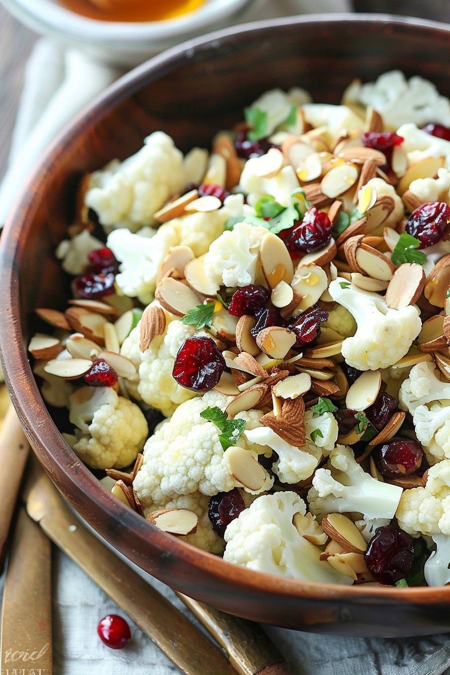 Recipe For Raw Cauliflower Salad