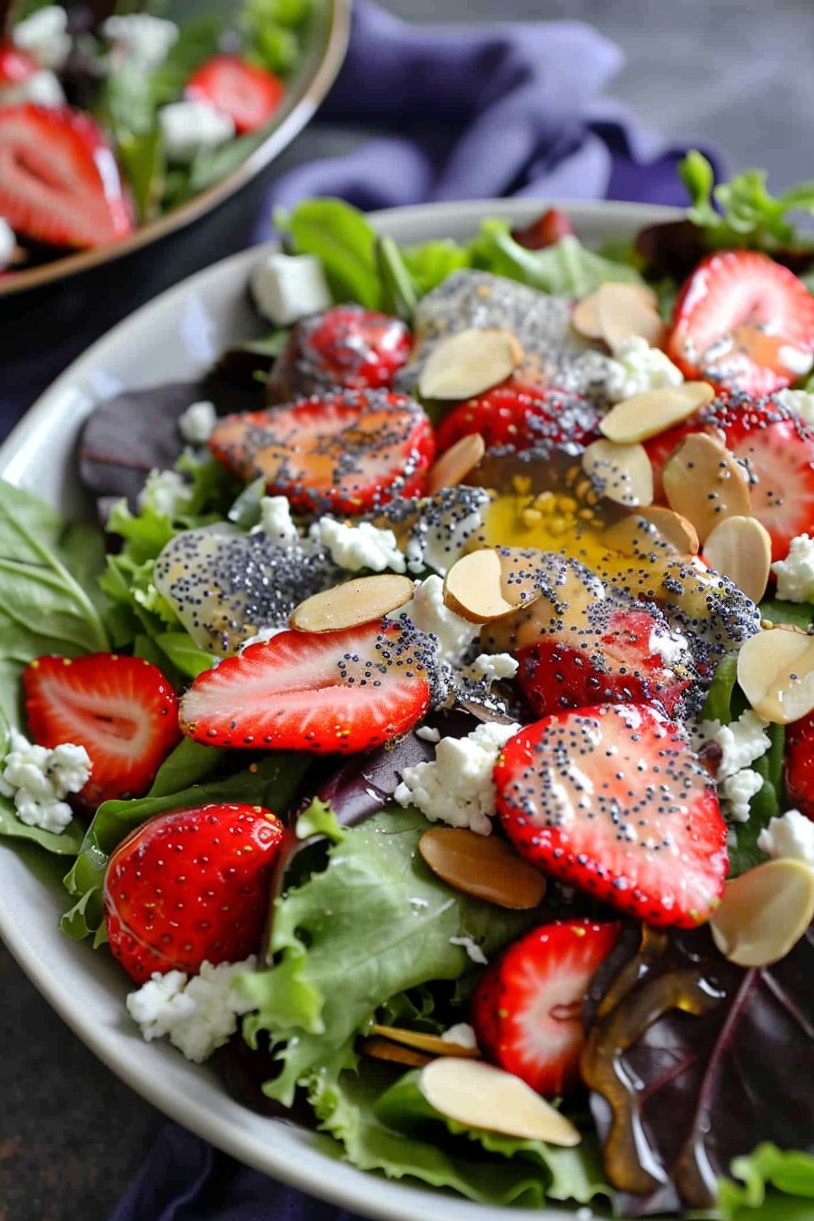 Strawberry Poppyseed Salad: A Summer Delight