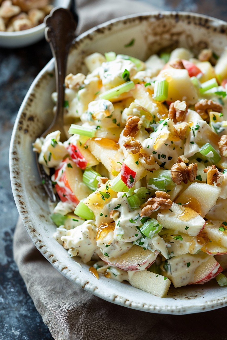 Waldorf Apple Salad: A Crunchy, Creamy Delight