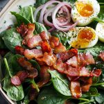Warm Spinach Salad with Bacon Dressing: A Flavor Bomb You Can’t Resist