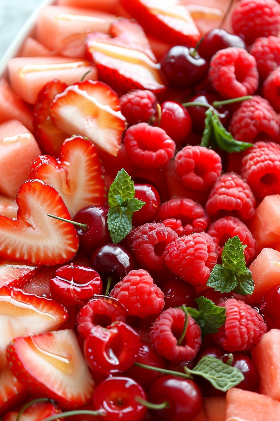 Red Fruit Salad Recipe: A Vibrant Bowl of Joy