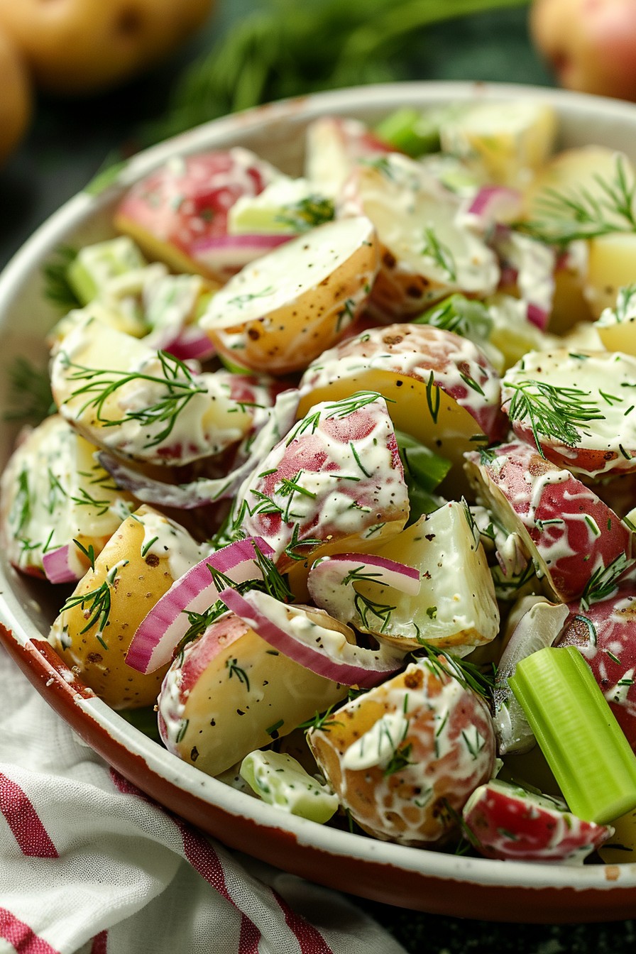 Red Skin Potato Salad Recipe