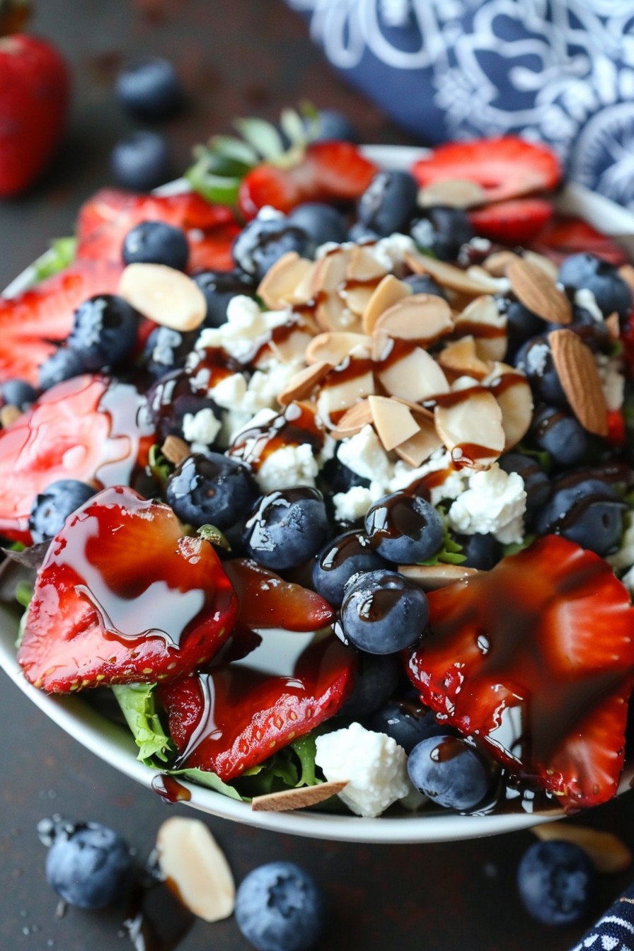 Red White Blue Salad Recipe: A Patriotic Delight