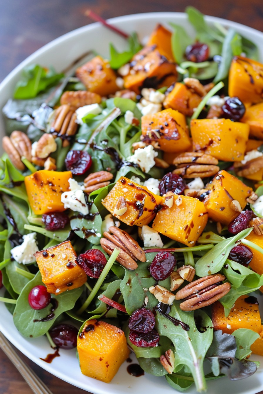 Roasted Butternut Salad Recipe