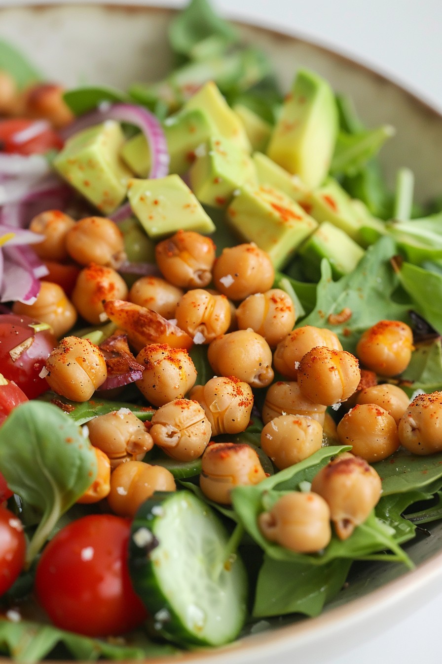 Roasted Chickpea Salad Recipe