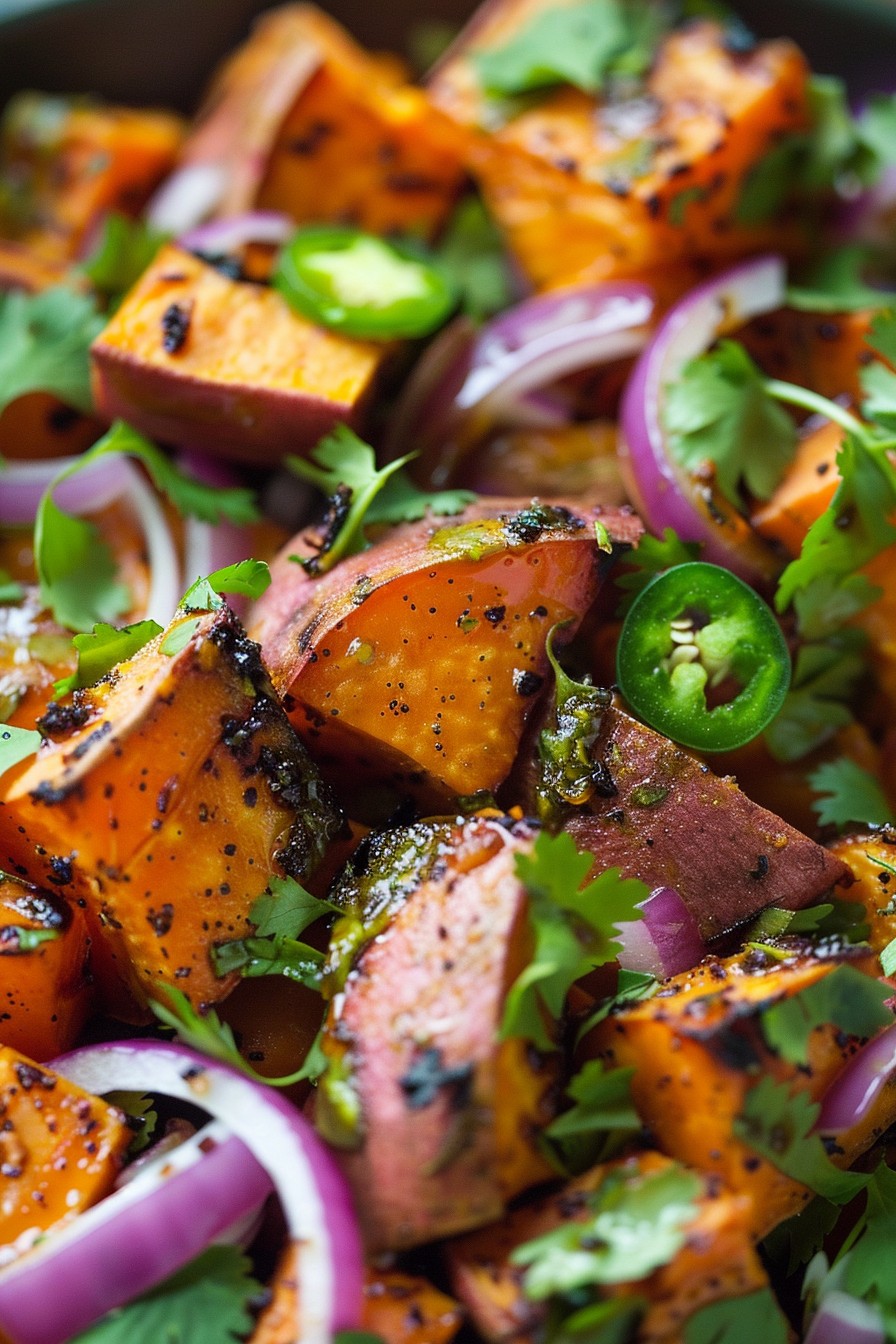 Roasted Sweet Potato Salad Recipe