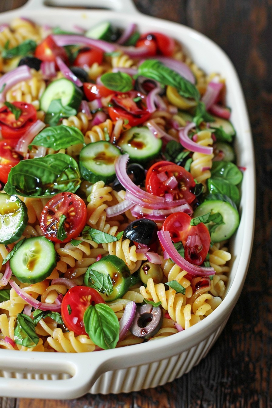 Salad Supreme Pasta Recipe