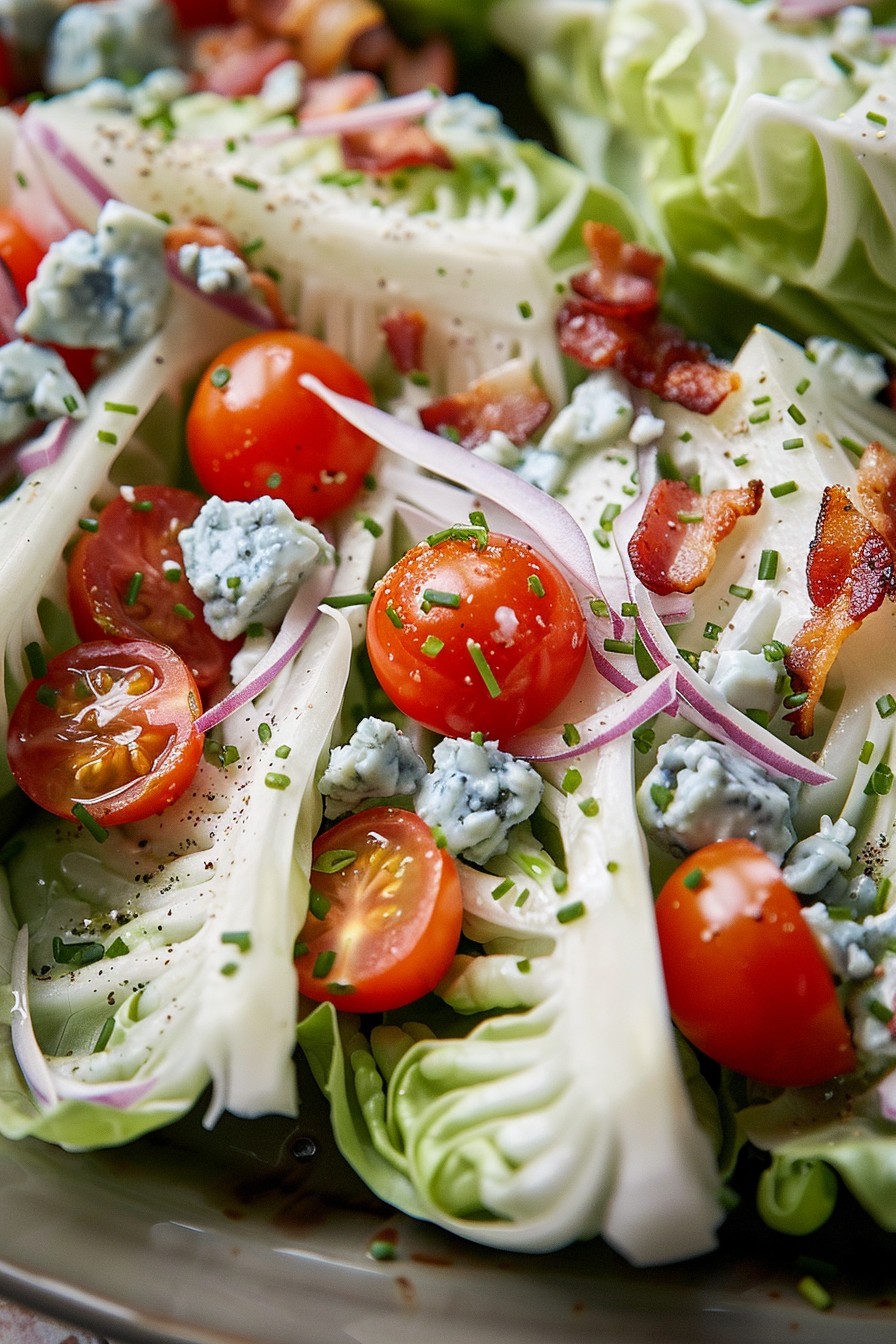 Classic Wedge Salad Recipe: A Crisp, Creamy Delight