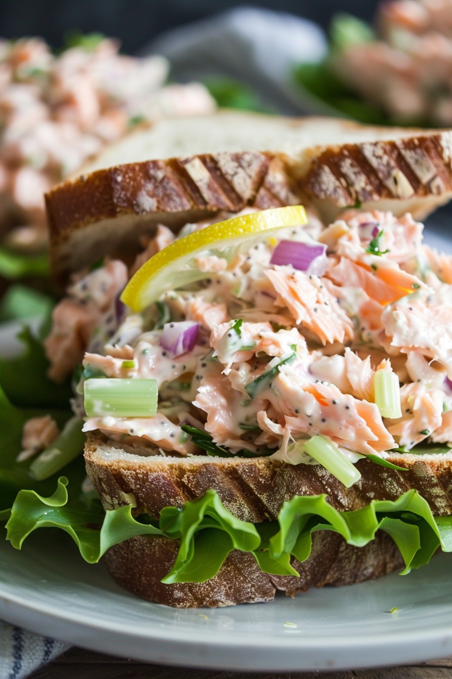 Salmon Salad Sandwich Recipe