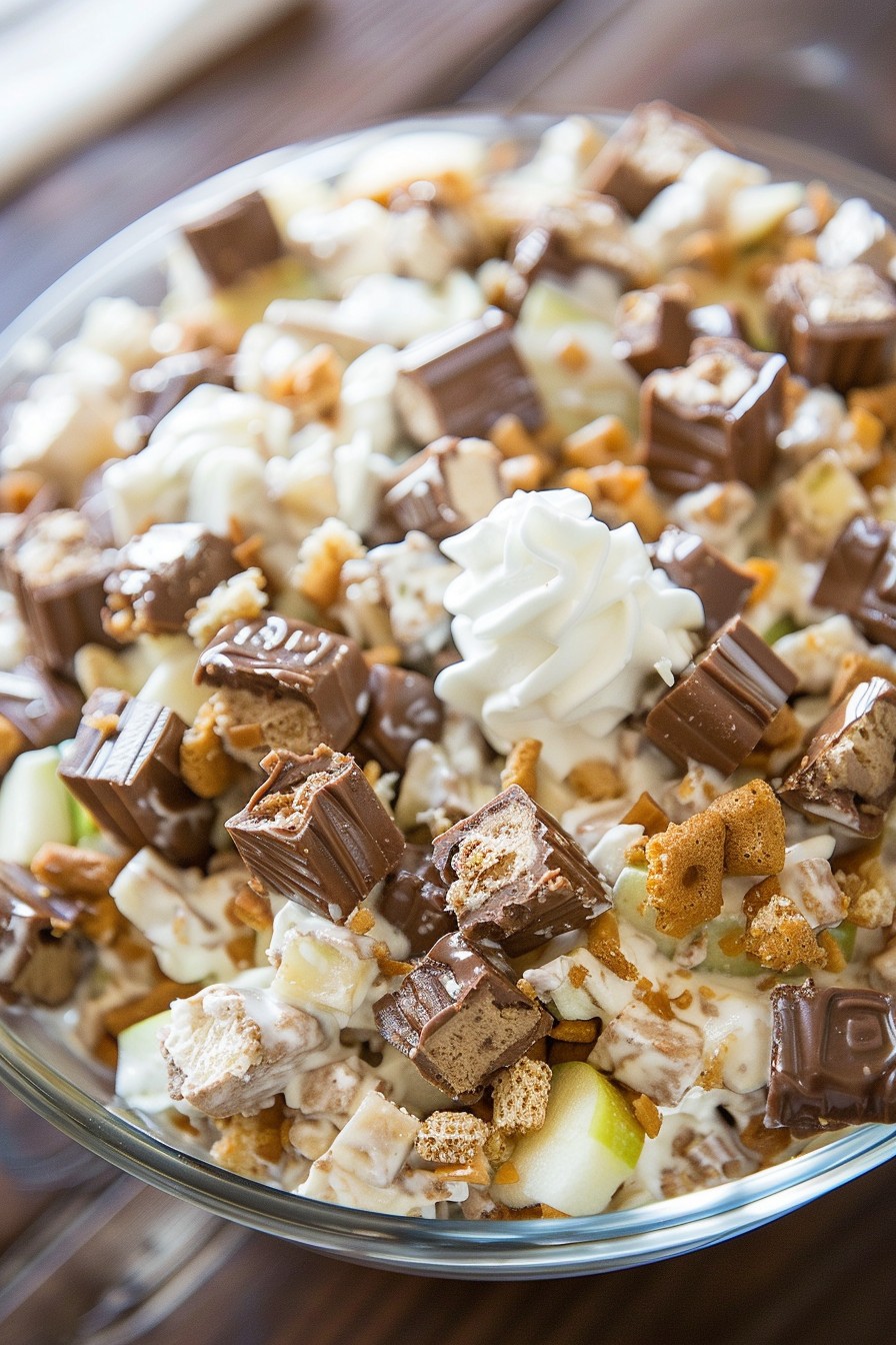Snicker Salad Recipe with Vanilla Pudding: A Sweet Twist on a Classic