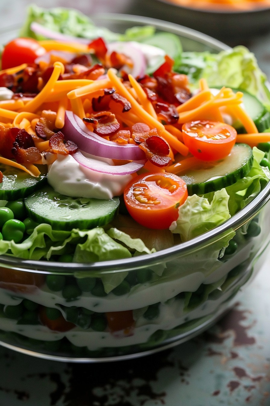 Southern 7 Layer Salad Recipe