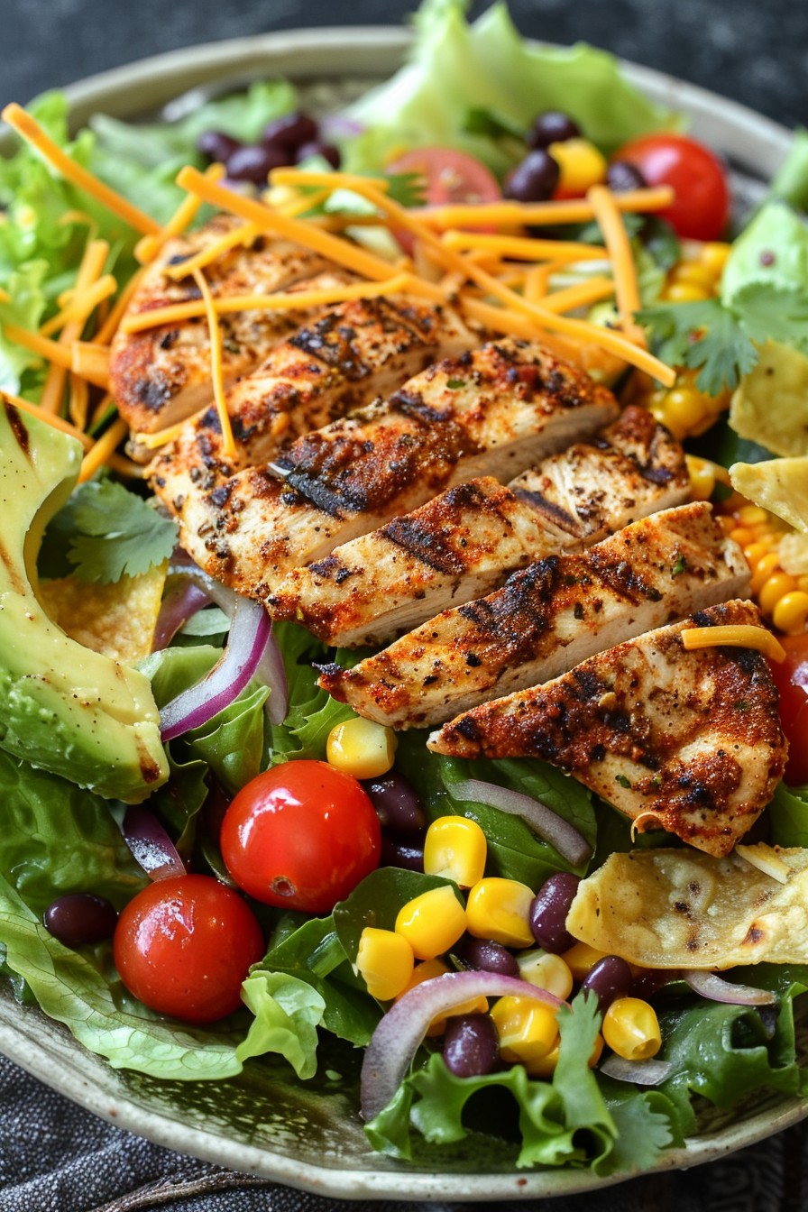 Southwestern Salad Recipe Chicken