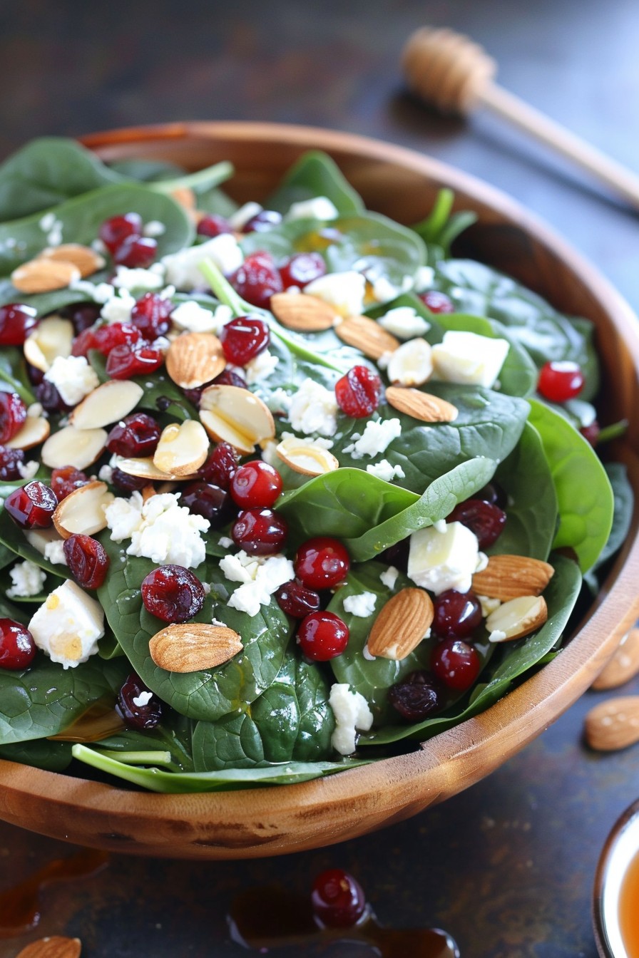 Spinach Craisin Salad Recipe