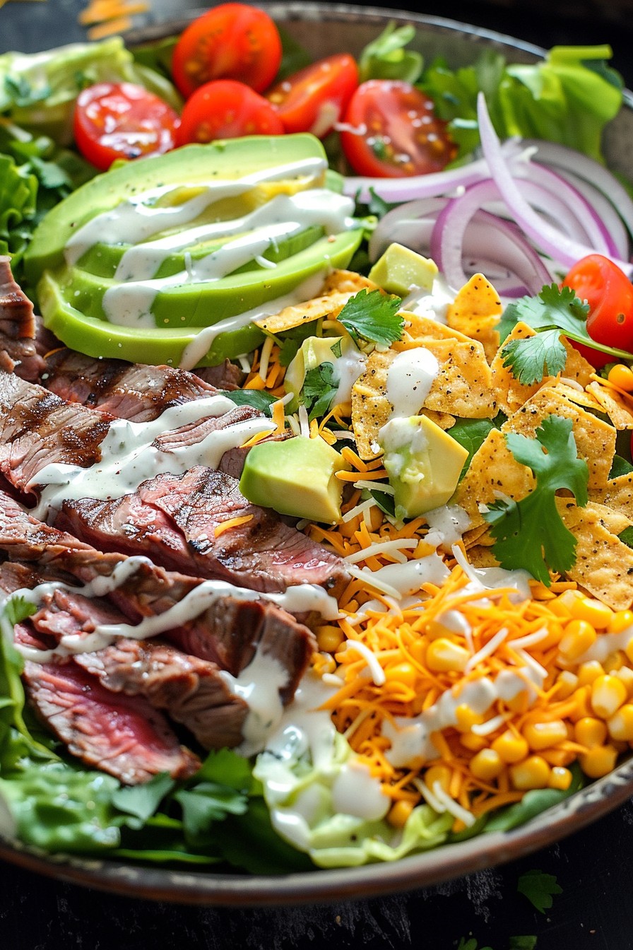 Steak Taco Salad Recipe