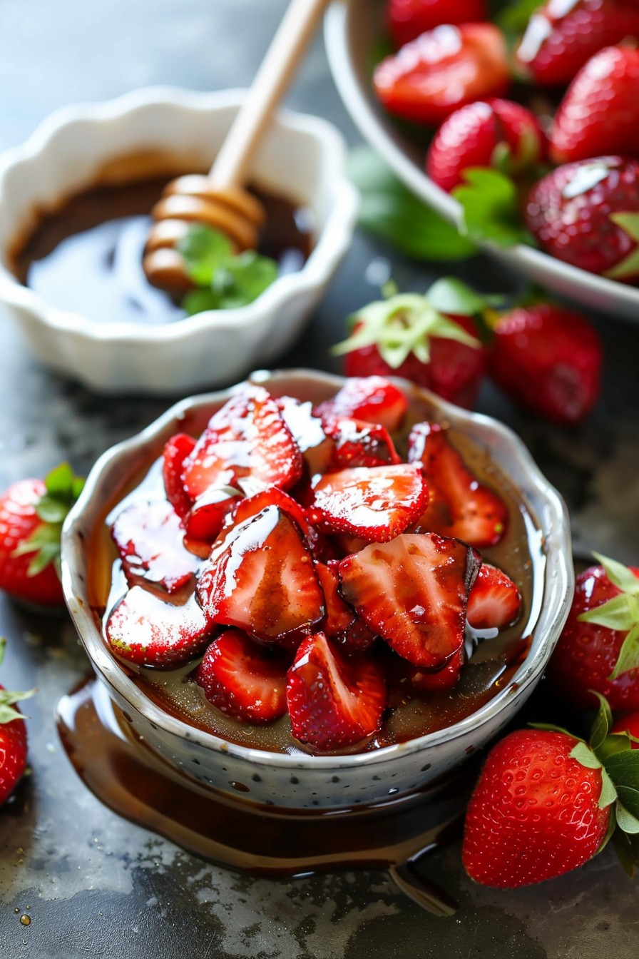 Strawberry Balsamic Salad Dressing Recipe