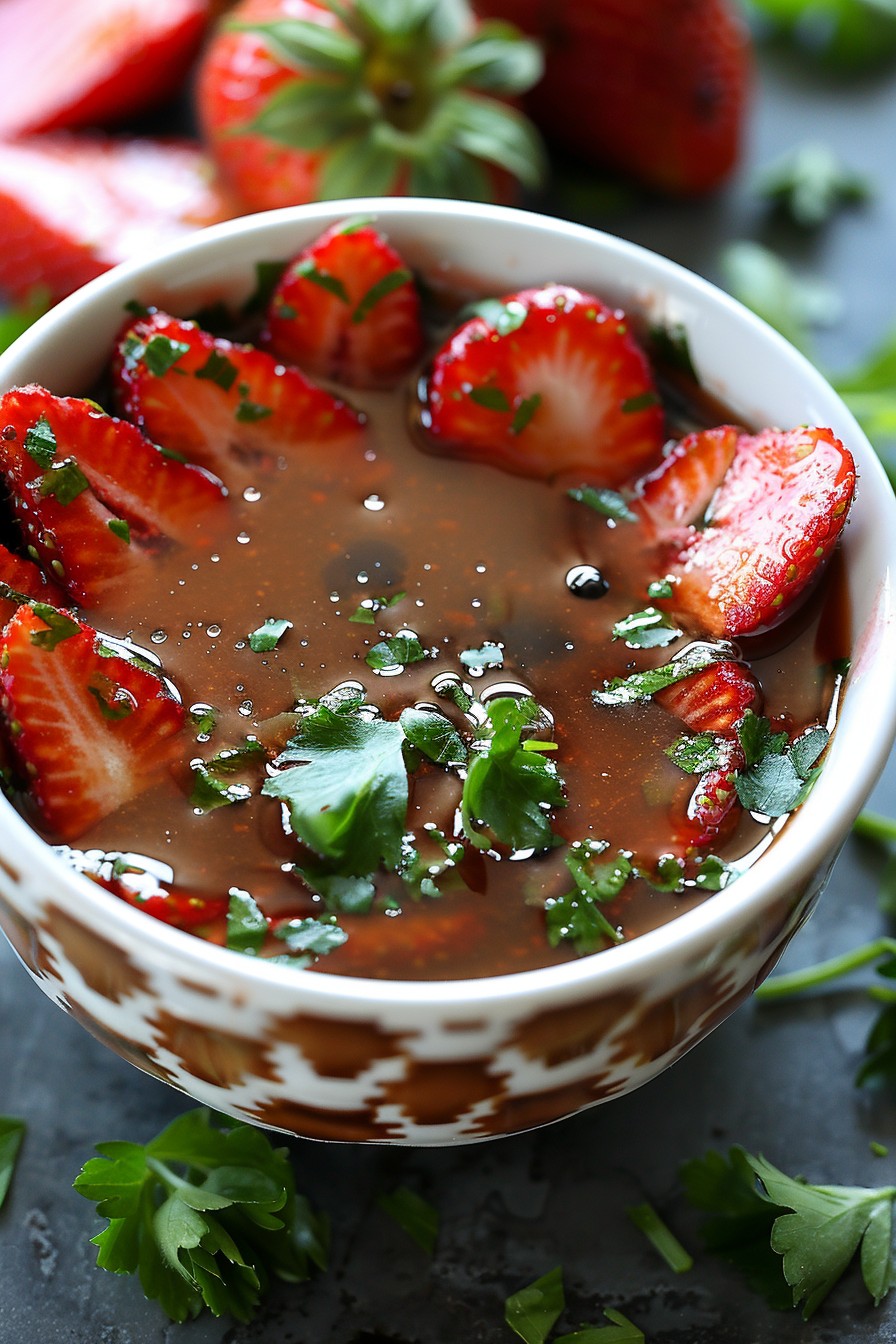 Strawberry Vinaigrette Salad Dressing Recipe