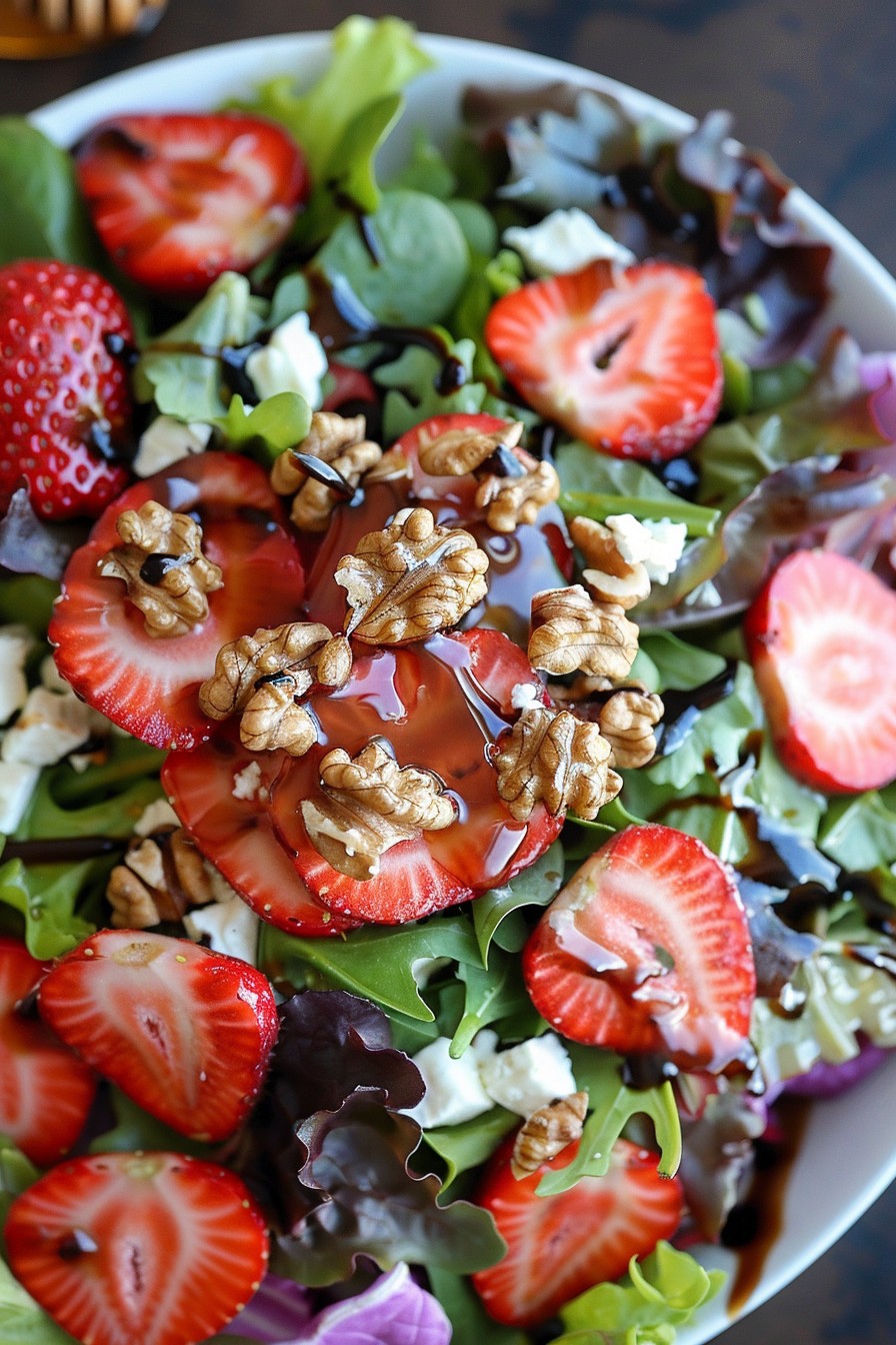 Strawberry Walnut Salad Recipe