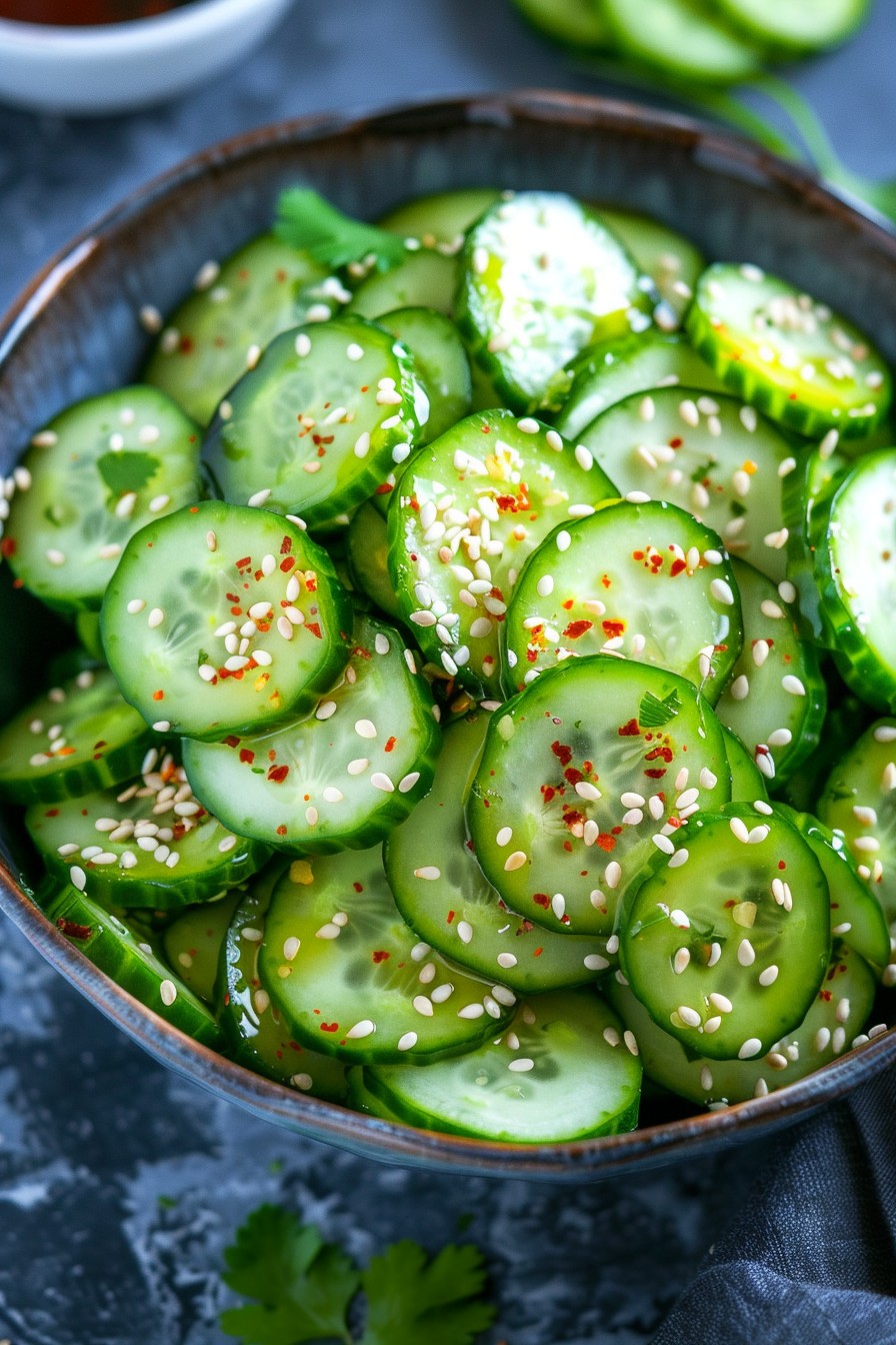 Sushi Cucumber Salad Recipe