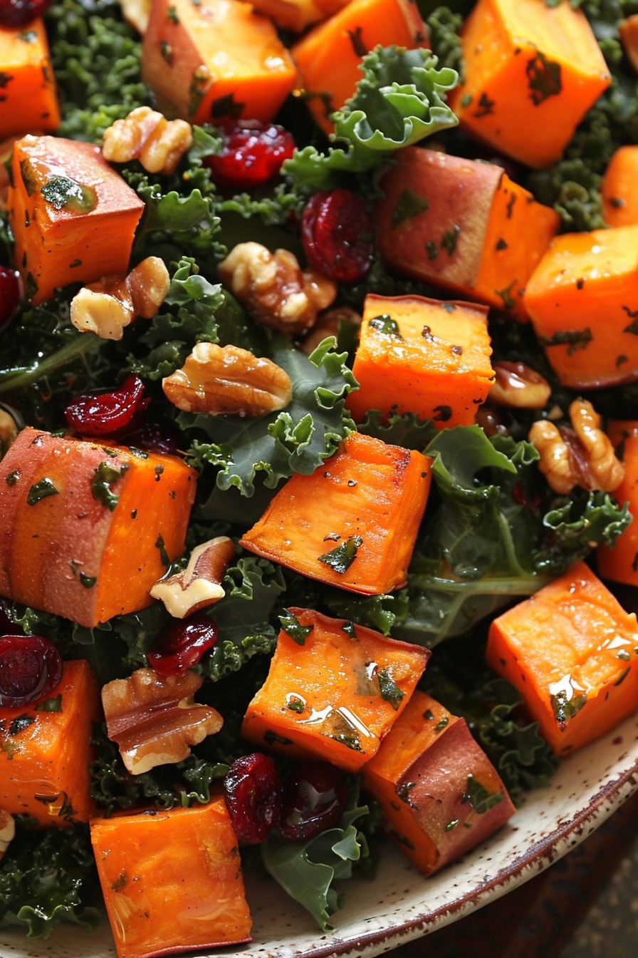 Sweet Potato And Kale Salad Recipe
