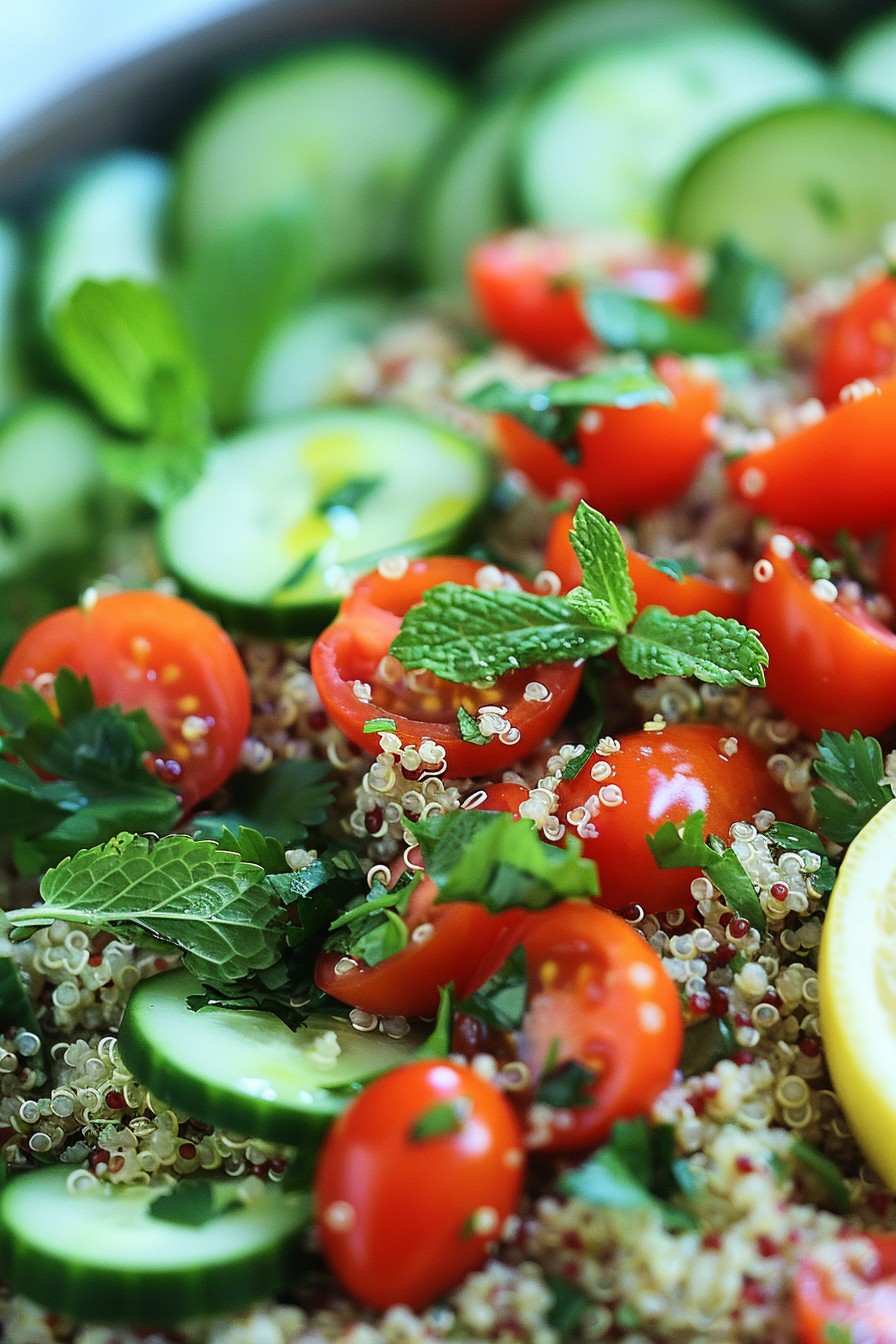 Tabbouleh Quinoa Salad Recipe