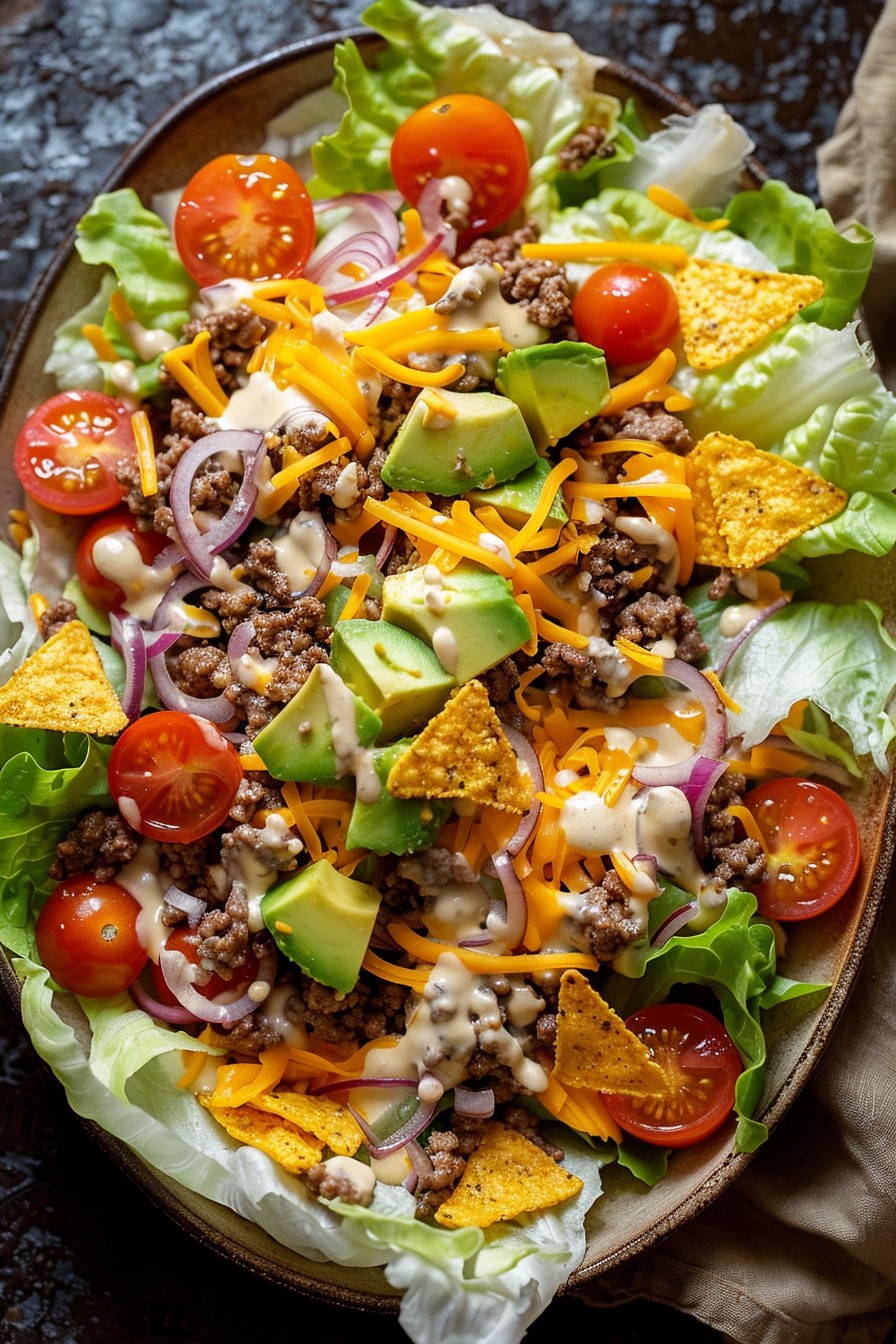 Crunchy Fritos Taco Salad: A Tex-Mex Twist You’ll Love