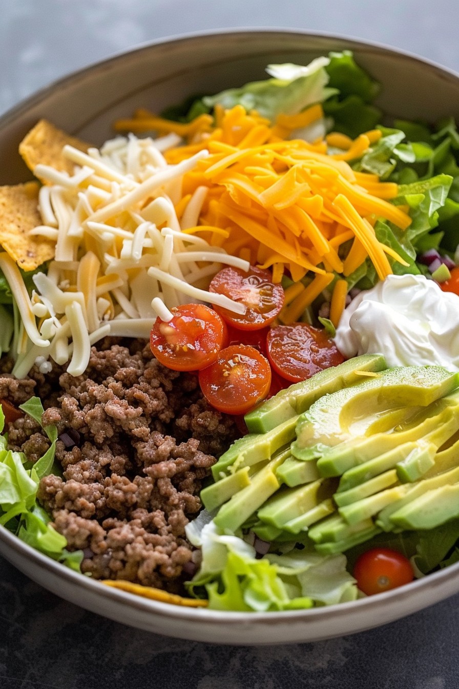 Taco Salad Recipe: A Crunchy, Flavorful Fiesta in a Bowl
